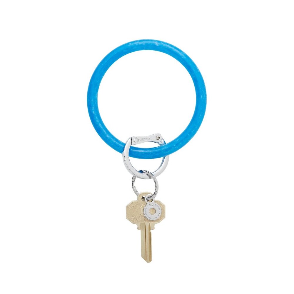Resin Big O® Key Ring - Peacock NWT